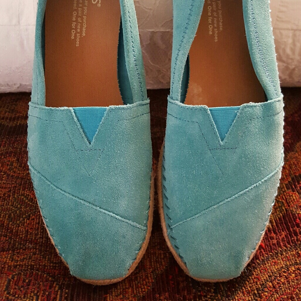 Tome suede classic turquoise